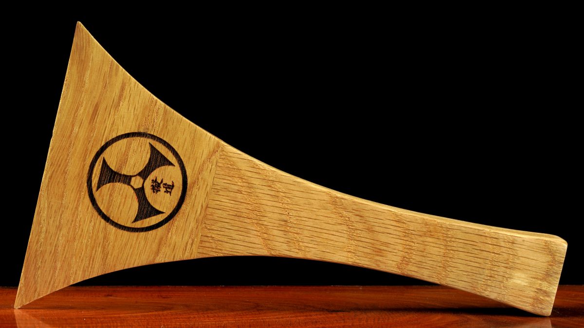 Wooden Bachi Bachido Engraving Bachido
