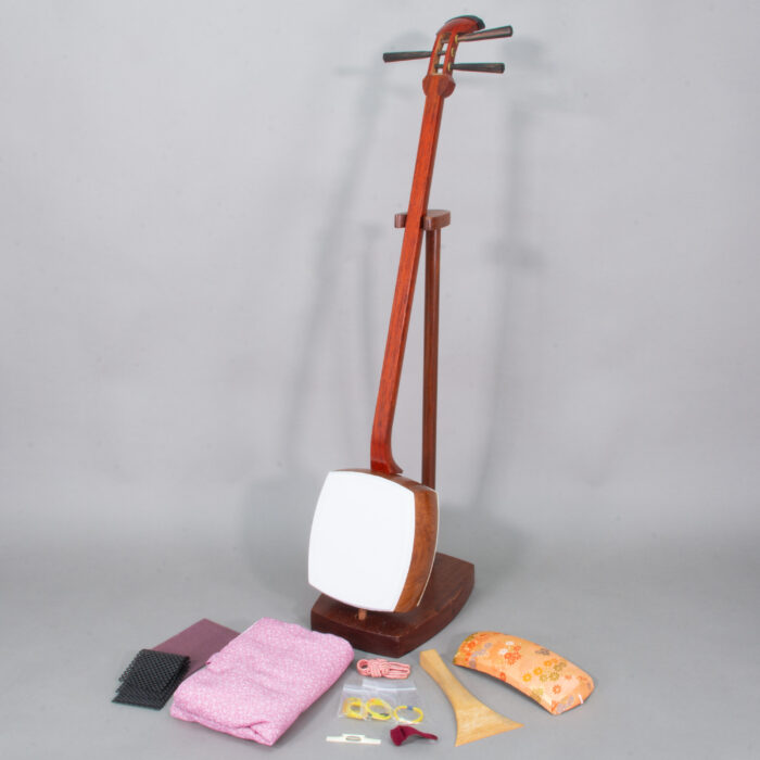 SH-0270 Nagauta Shamisen (Karin wood - complete set)