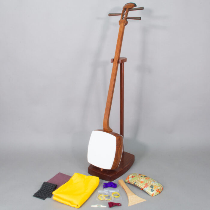 SH-0291 Nagauta Shamisen (Karin wood - complete set)