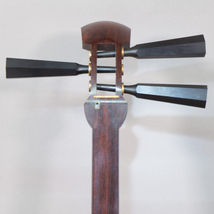 SH-0266 Tsugaru Shamisen (Kouki wood - deluxe set) - Image 5