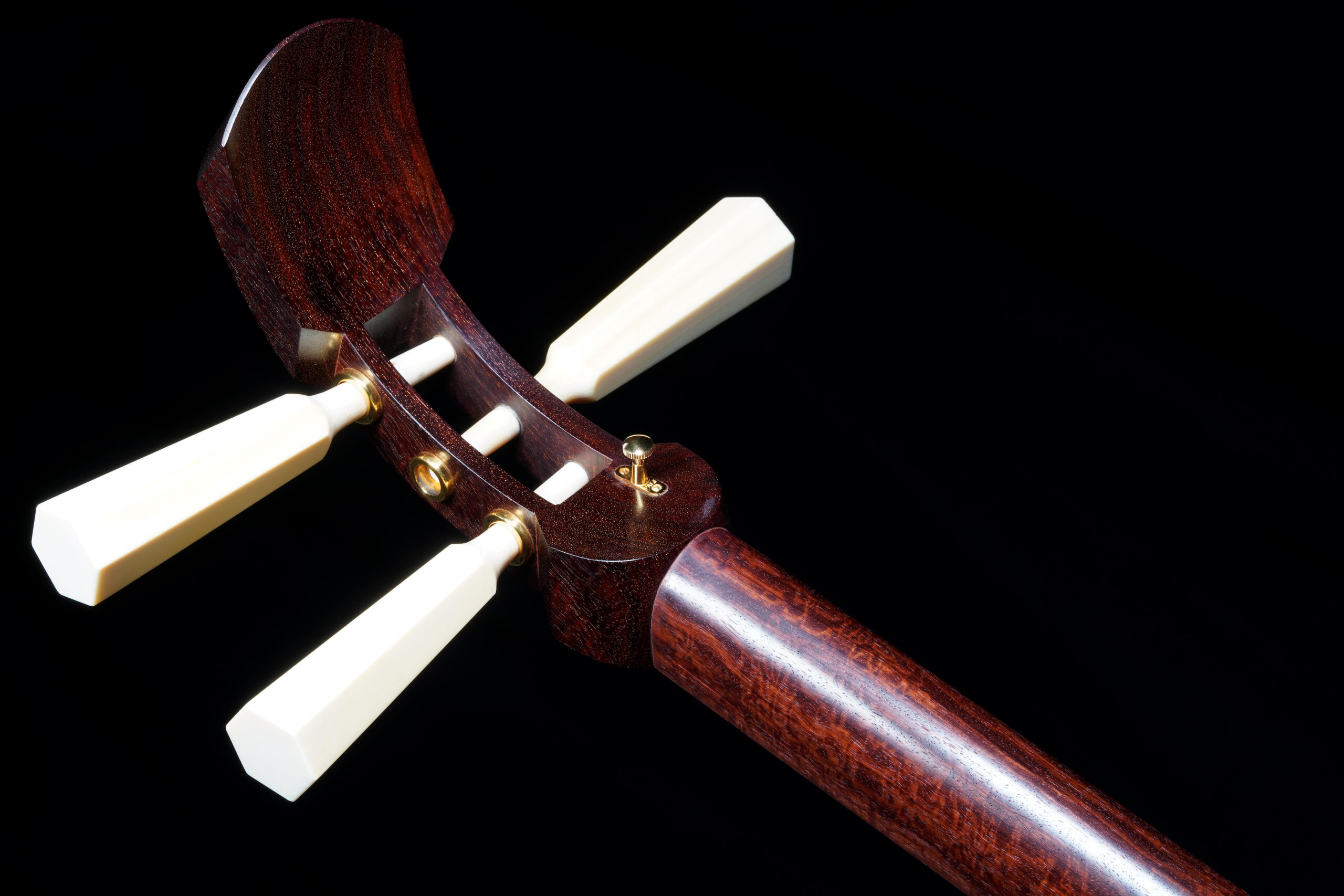 MK-001 Almost-New Kouki Tsugaru Shamisen with Zouge Itomaki (Ships from California) - Image 22