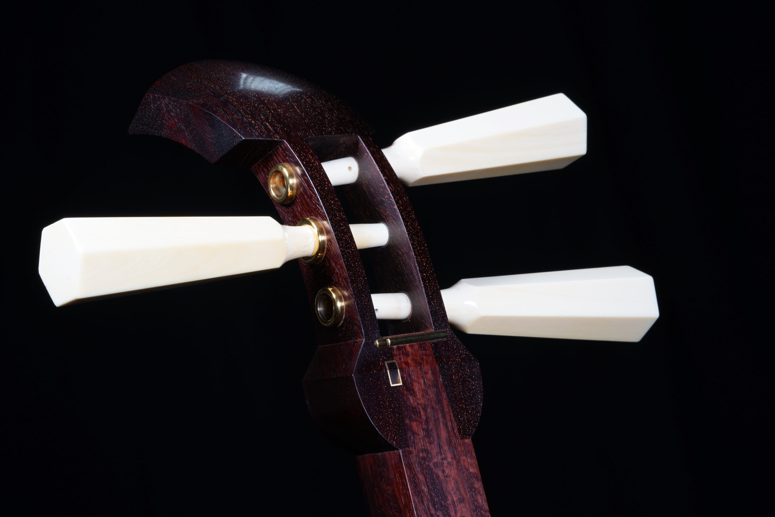 MK-001 Almost-New Kouki Tsugaru Shamisen with Zouge Itomaki (Ships from California) - Image 17