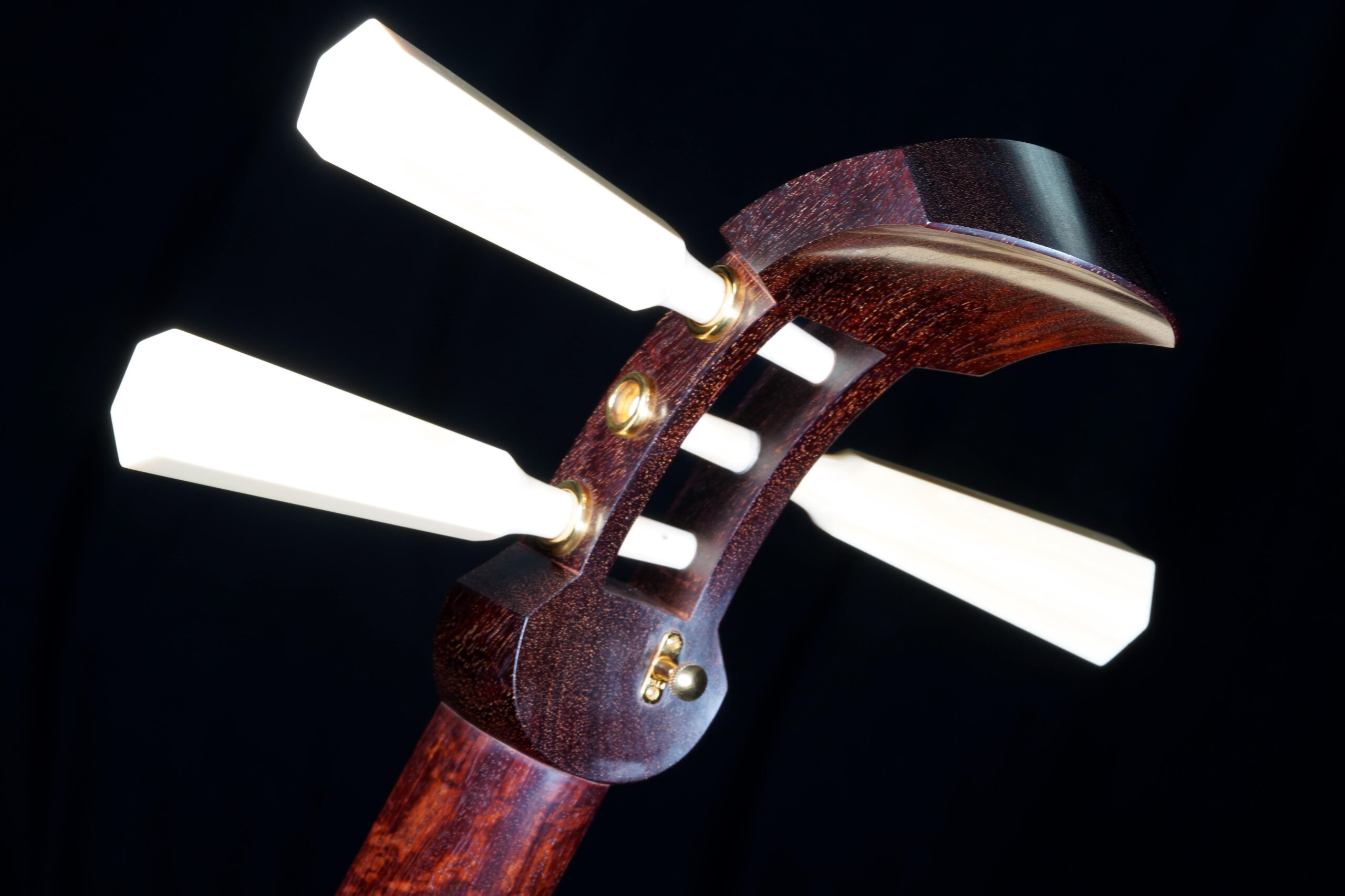 MK-001 Almost-New Kouki Tsugaru Shamisen with Zouge Itomaki (Ships from California) - Image 11