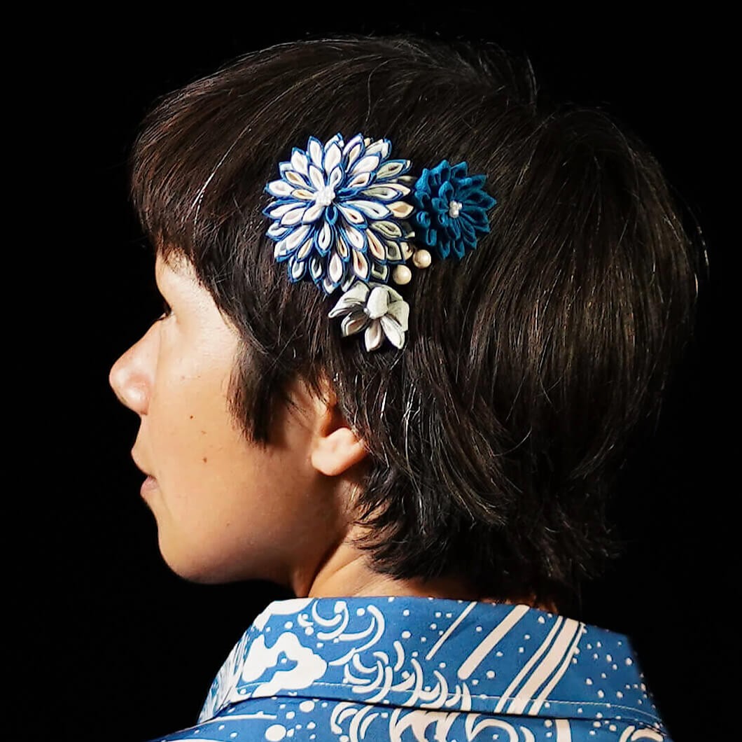 Kanzashi Hair Pins (Ships from California)